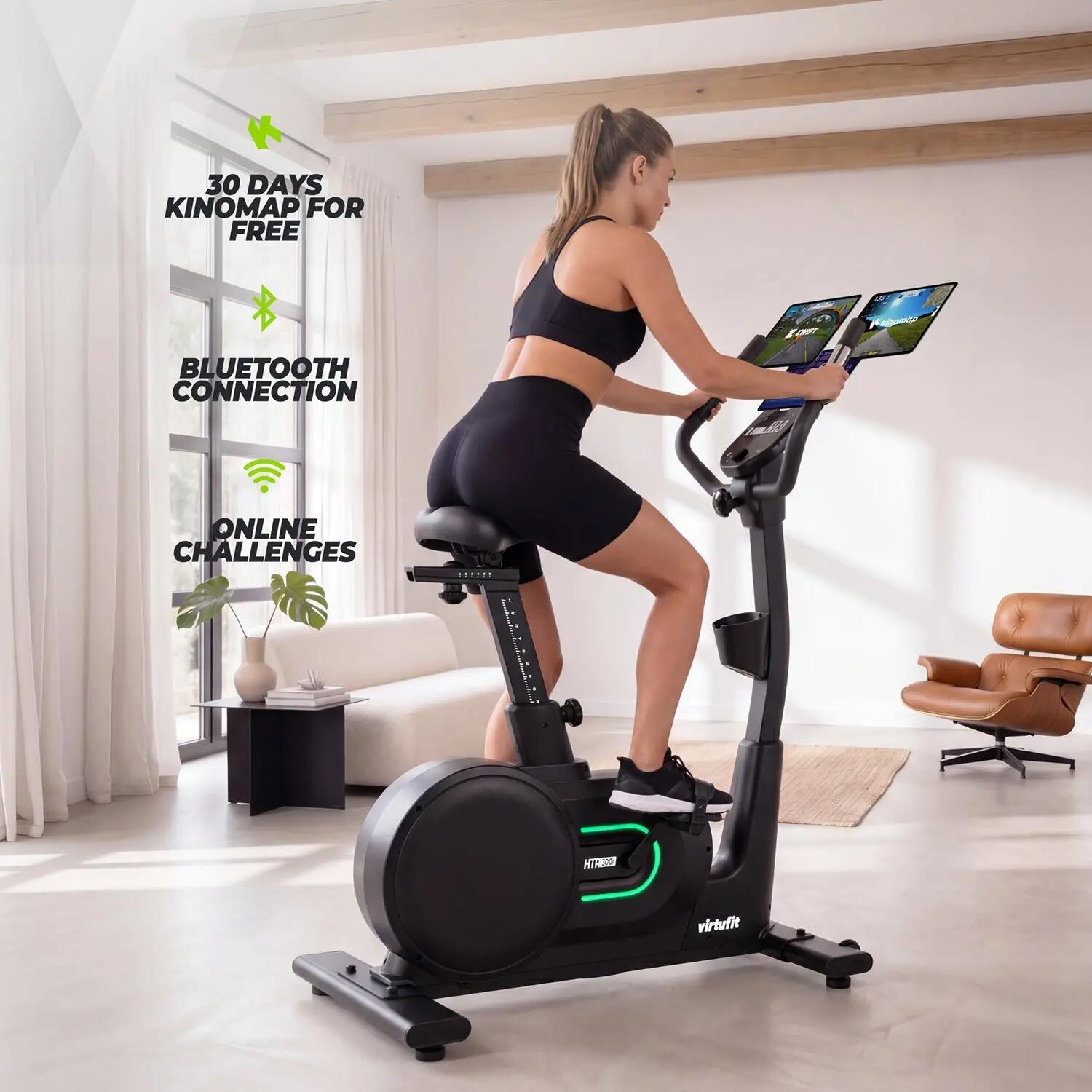 HTR300i Hometrainer met Ergometer - 48 weerstandsniveaus 5/7