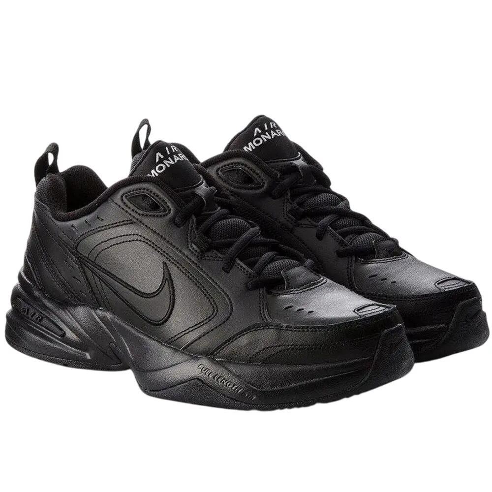 Sneaker "Air Monarch IV", Leder Herren Schwarz 6/7