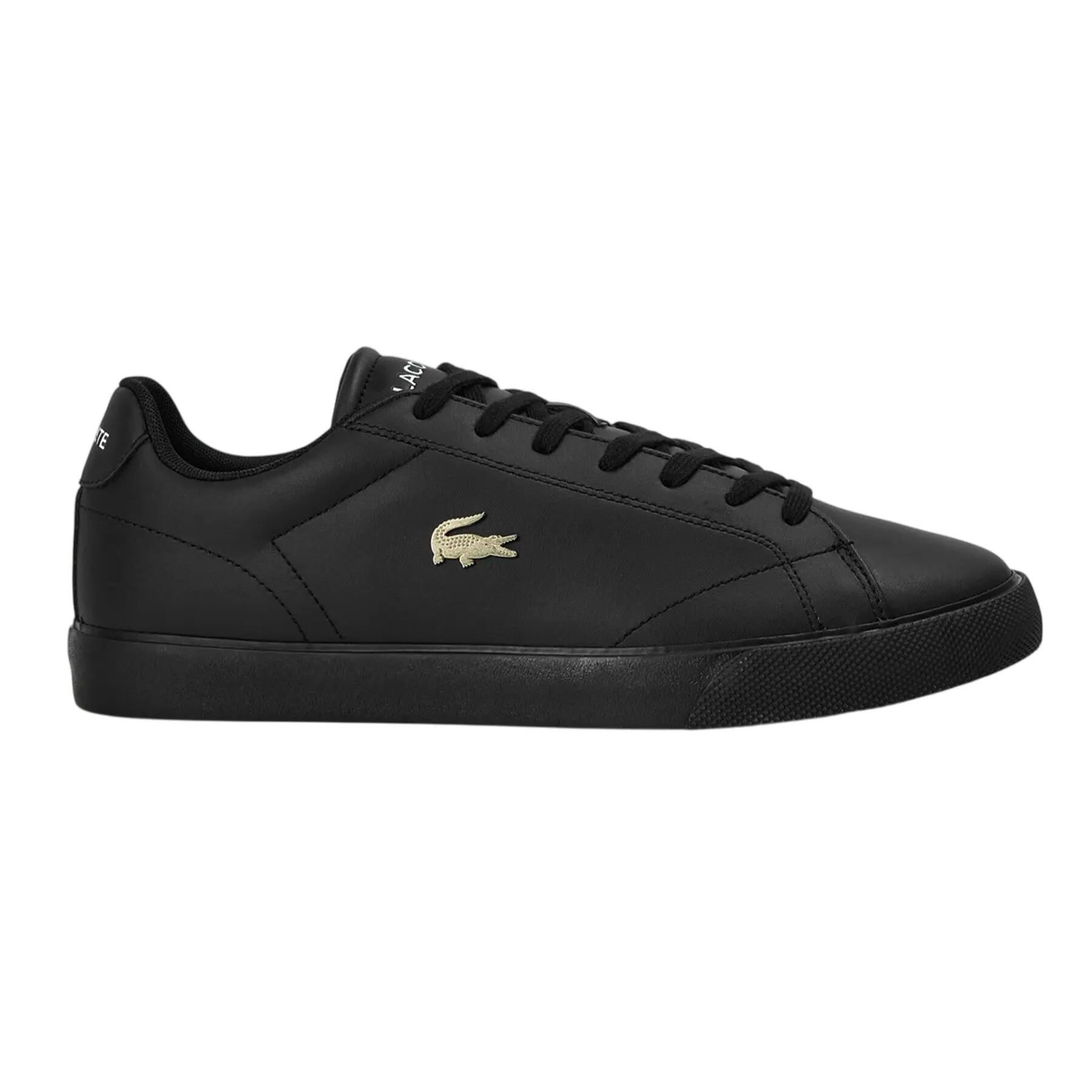Lerond Pro Logo leren sportschoenen voor heren (Zwart) 1/7