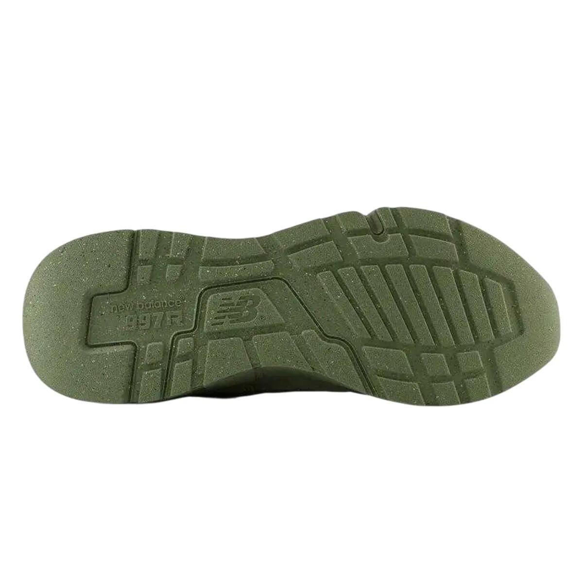 Logo Sneaker für , Wildleder Herren Grün 6/6