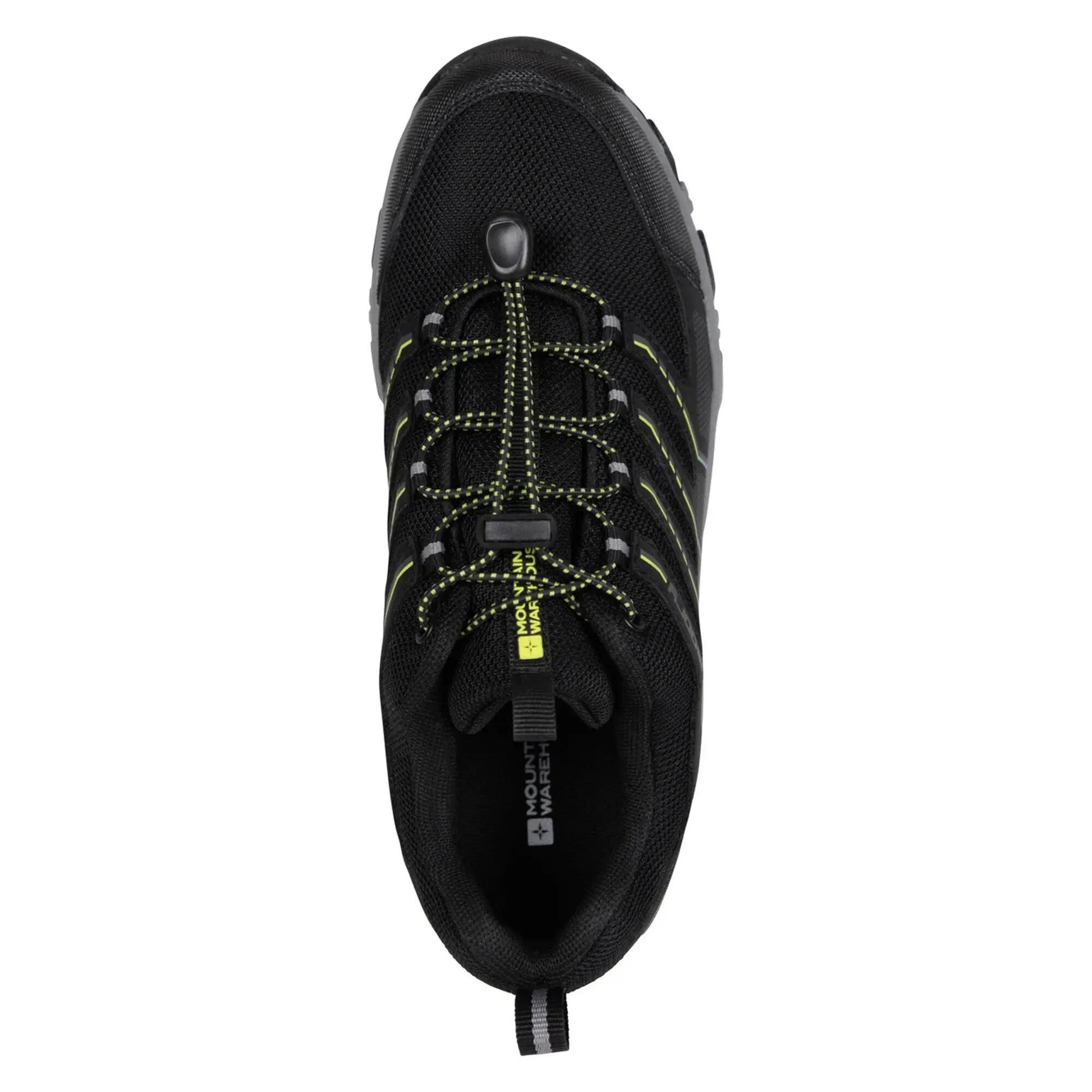 Childrens/Kids Bolt Waterproof Trainers (Black) 5/6