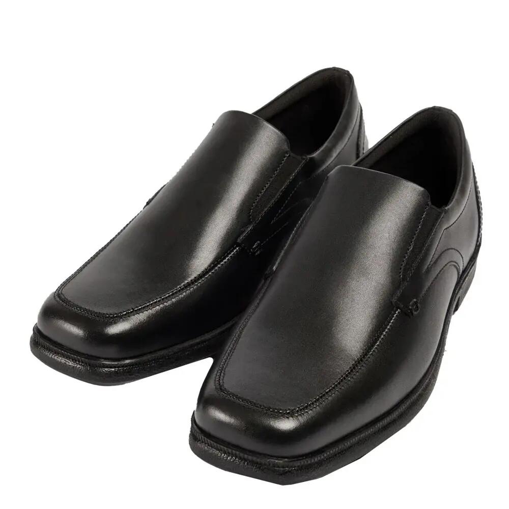 SchulUniformSchuhe "Carpenter", Leder Kinder Schwarz 5/5