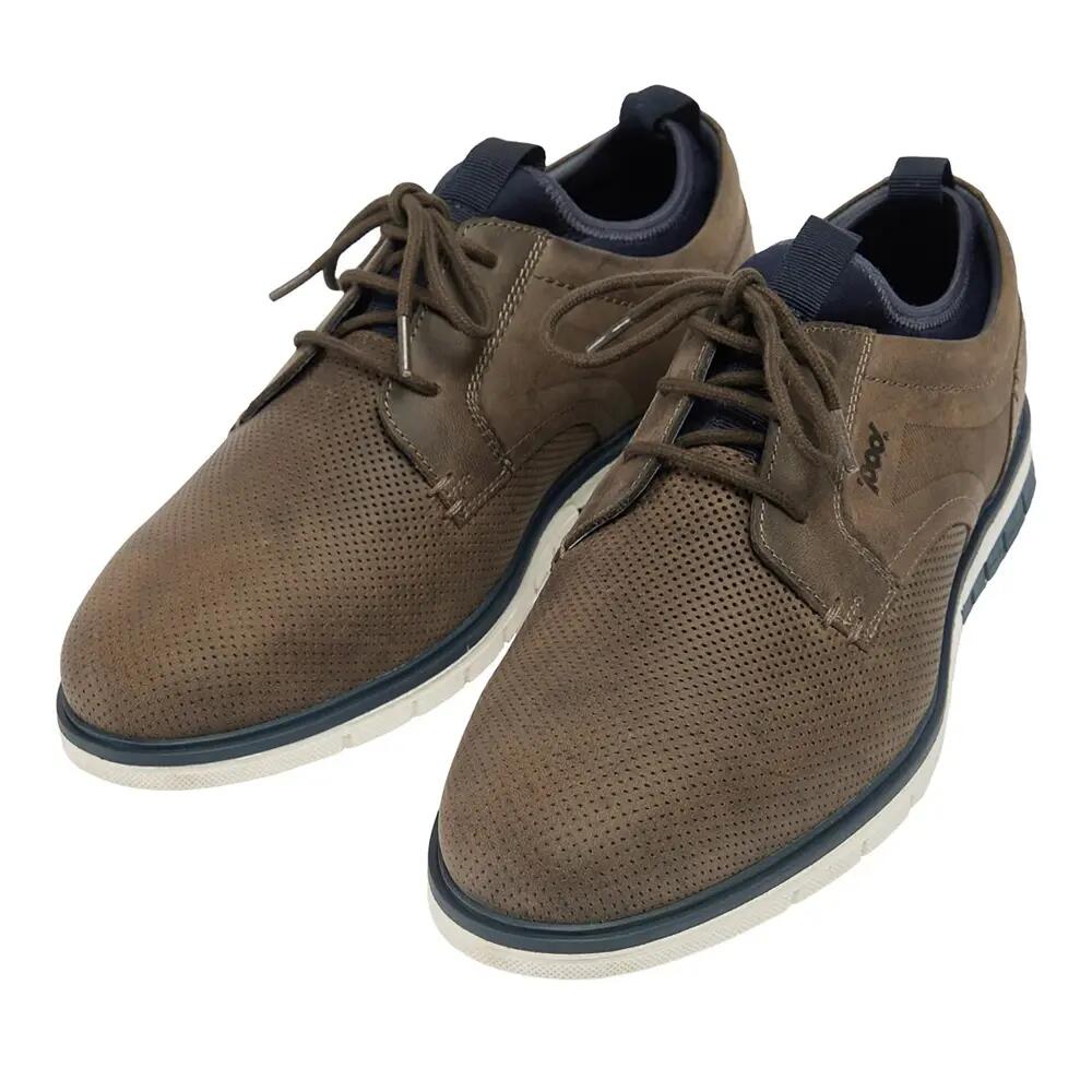 Sneaker "Murphy", Italienisches Leder Herren Grau 6/6