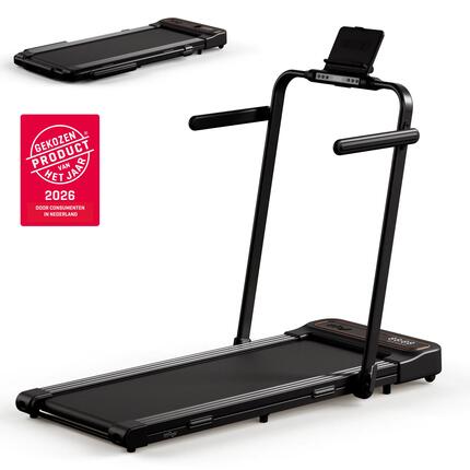 RUN Opvouwbare Loopband 1-14 km/u, Inklapbaar voor Thuis