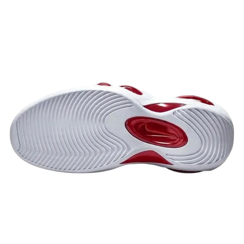 Zapato de Cuero Air Zoom 95 Diseño Vuelo para Hombre Blanco, Rojo 6/6