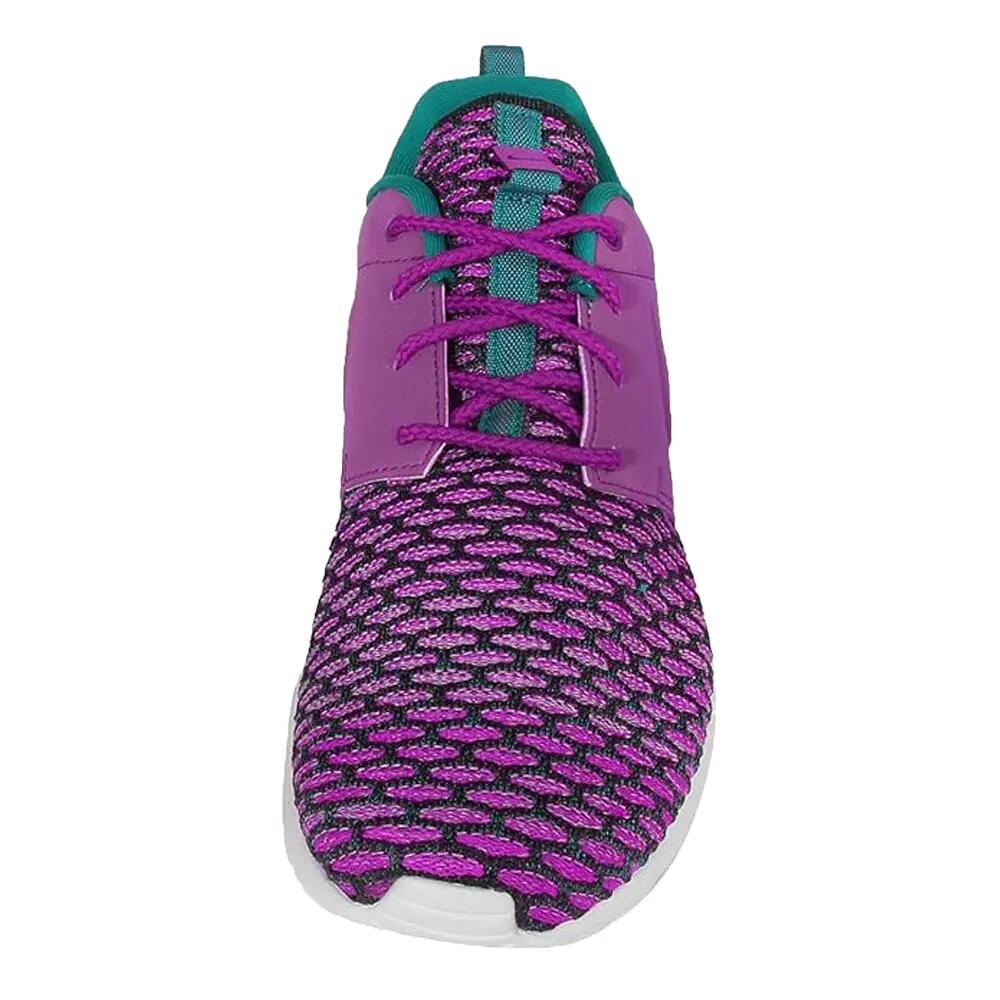 Scarpe Sportive Flyknit Uomo Nike Roshe Nm Violetto Verde 5/5