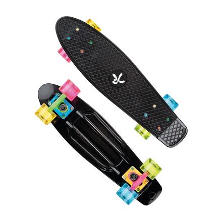 No Rules skateboard Neon junior noir 57 x 15 cm