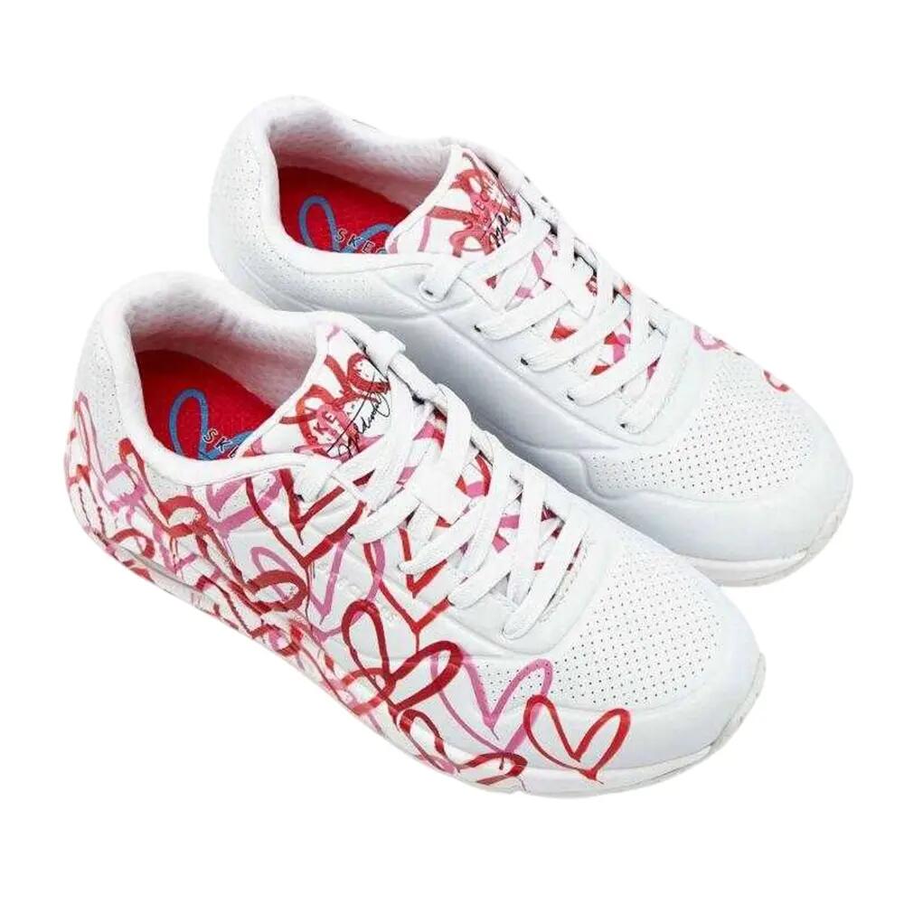 Baskets JGOLDCROWN UNO SPREAD THE LOVE Femme (Blanc) 6/6