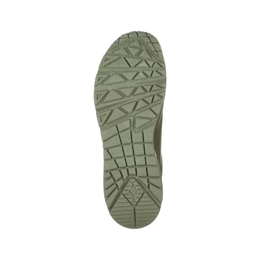 Scarpe SportiveDonna Skechers Uno Stand On Air Verde Oliva 6/6
