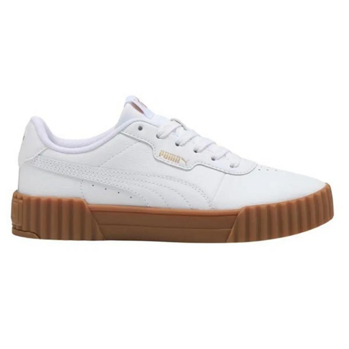 Calçado Couro Carina 3.0 Mulher (Branco / Castanho) 4/15