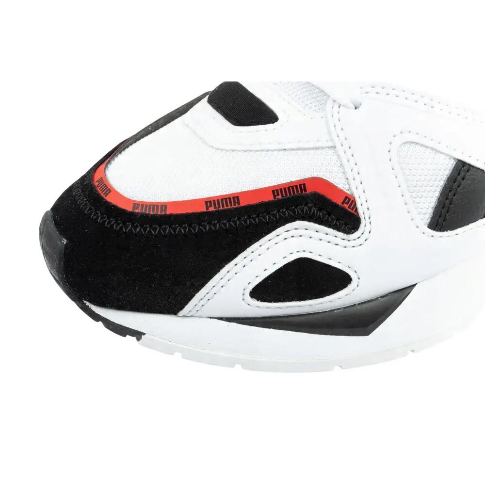 Scarpe Sportive Dettaglio Tubo Pelle Ecologica Uomo Puma Mirage Mox Bianco 7/7