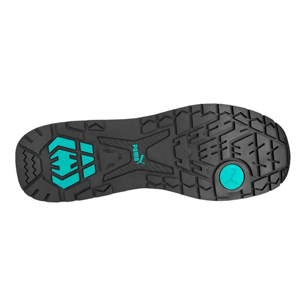 Scarpe Sportive Donna Puma Vivid Green Heart Nero Blu 5/5