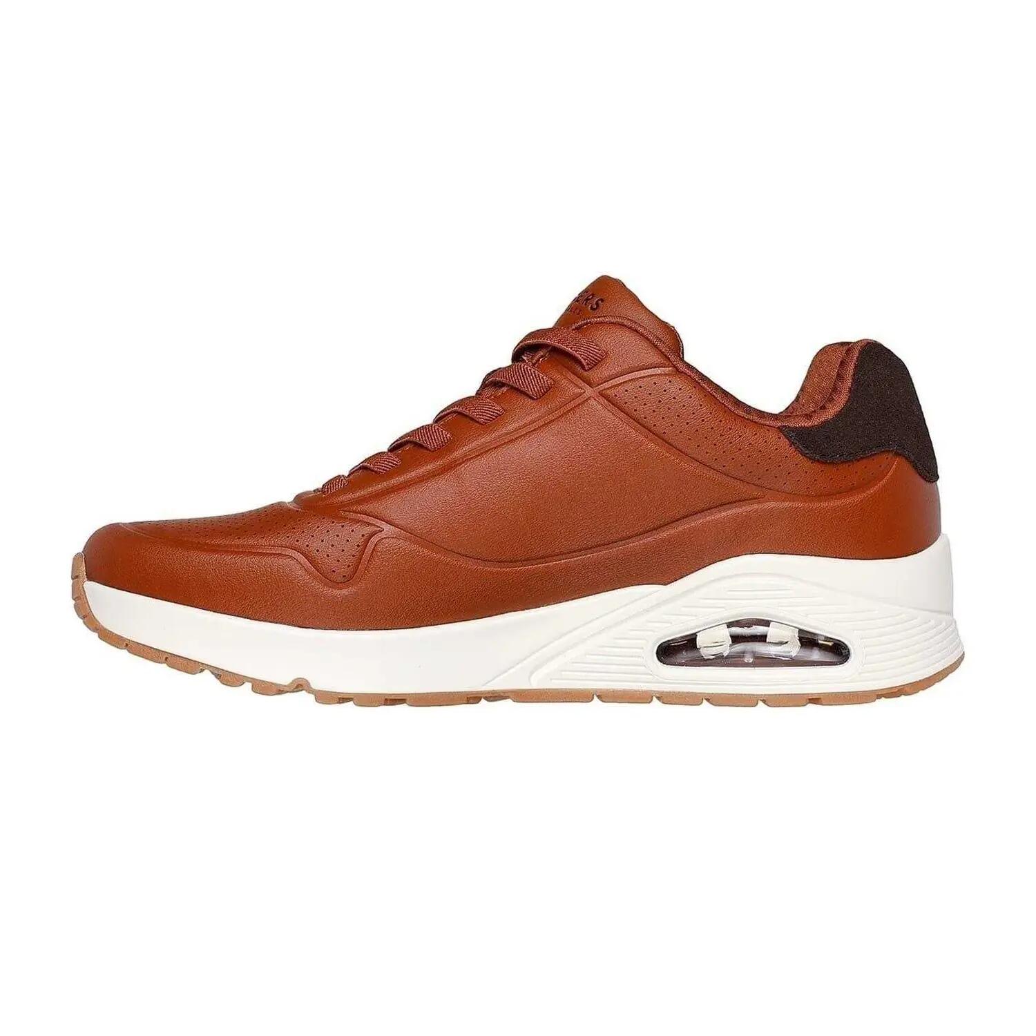 Uno Stand On Air SkechAir sportschoenen voor heren (Bruin) 2/6