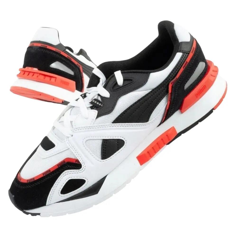 Scarpe Sportive Dettaglio Tubo Pelle Ecologica Uomo Puma Mirage Mox Bianco 6/7