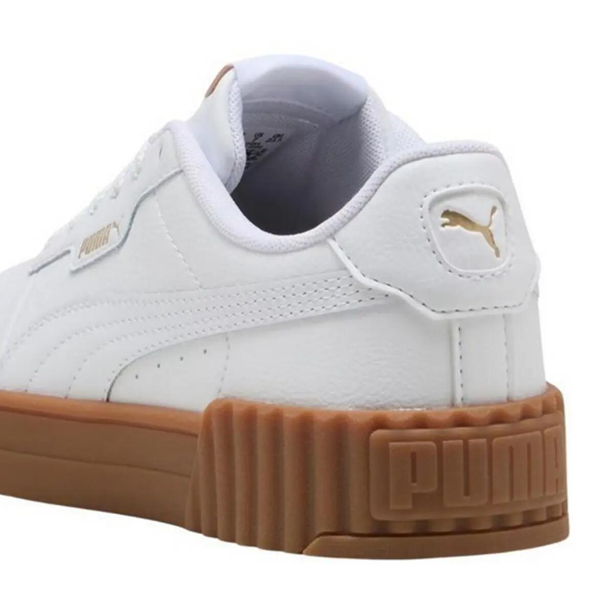 Calçado Couro Carina 3.0 Mulher (Branco / Castanho) 2/15