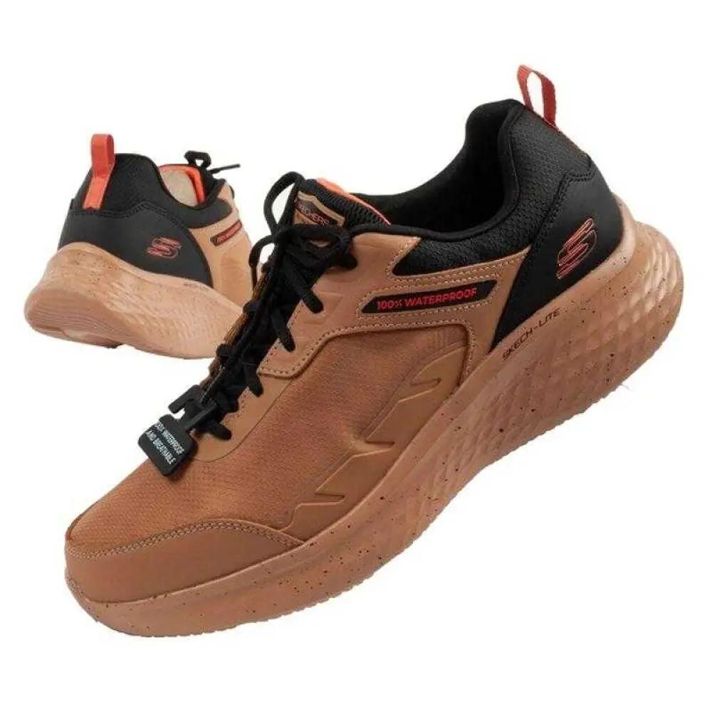 "SkechLite Pro" Sneaker für , Leder Herren Braun 7/7