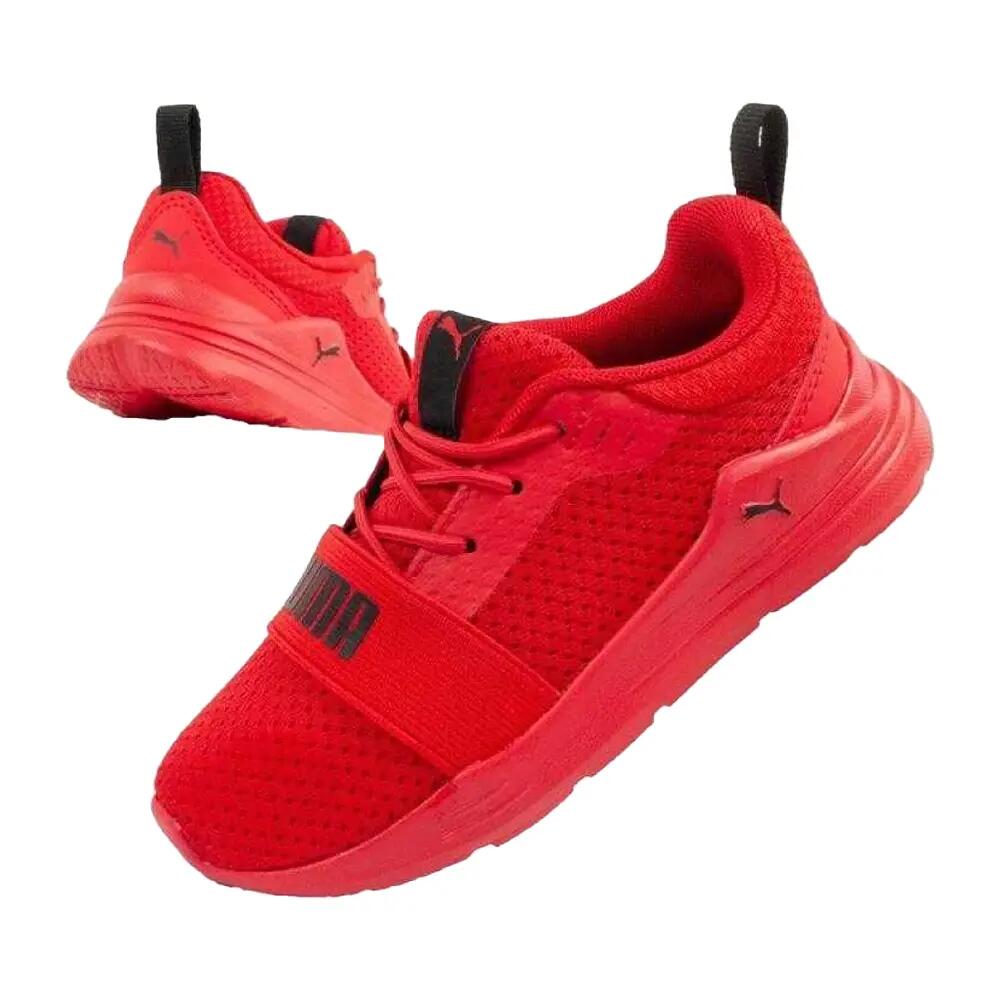 Scarpe Sportive Bambini Puma Wired Run Rosso 6/10