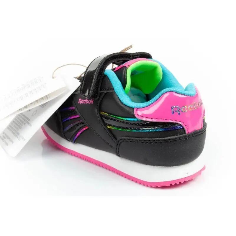 Zapatillas Deportivas de Piel Ecológica Royal para Niños/Niñas Negro, Azul, Rosa 6/6