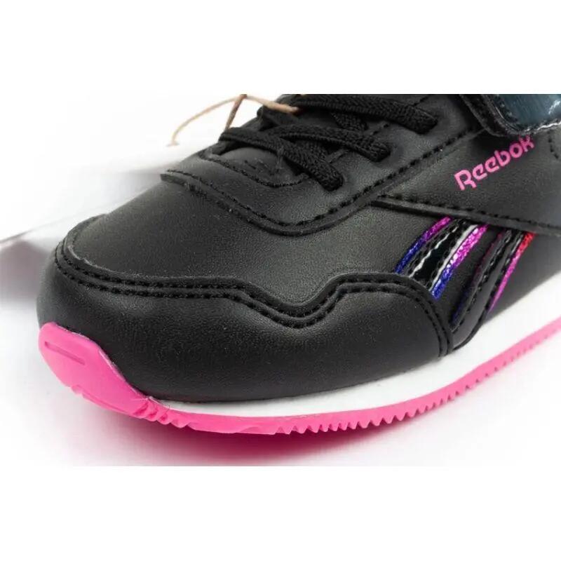 Zapatillas Deportivas de Piel Ecológica Royal para Niños/Niñas Negro, Azul, Rosa 5/6