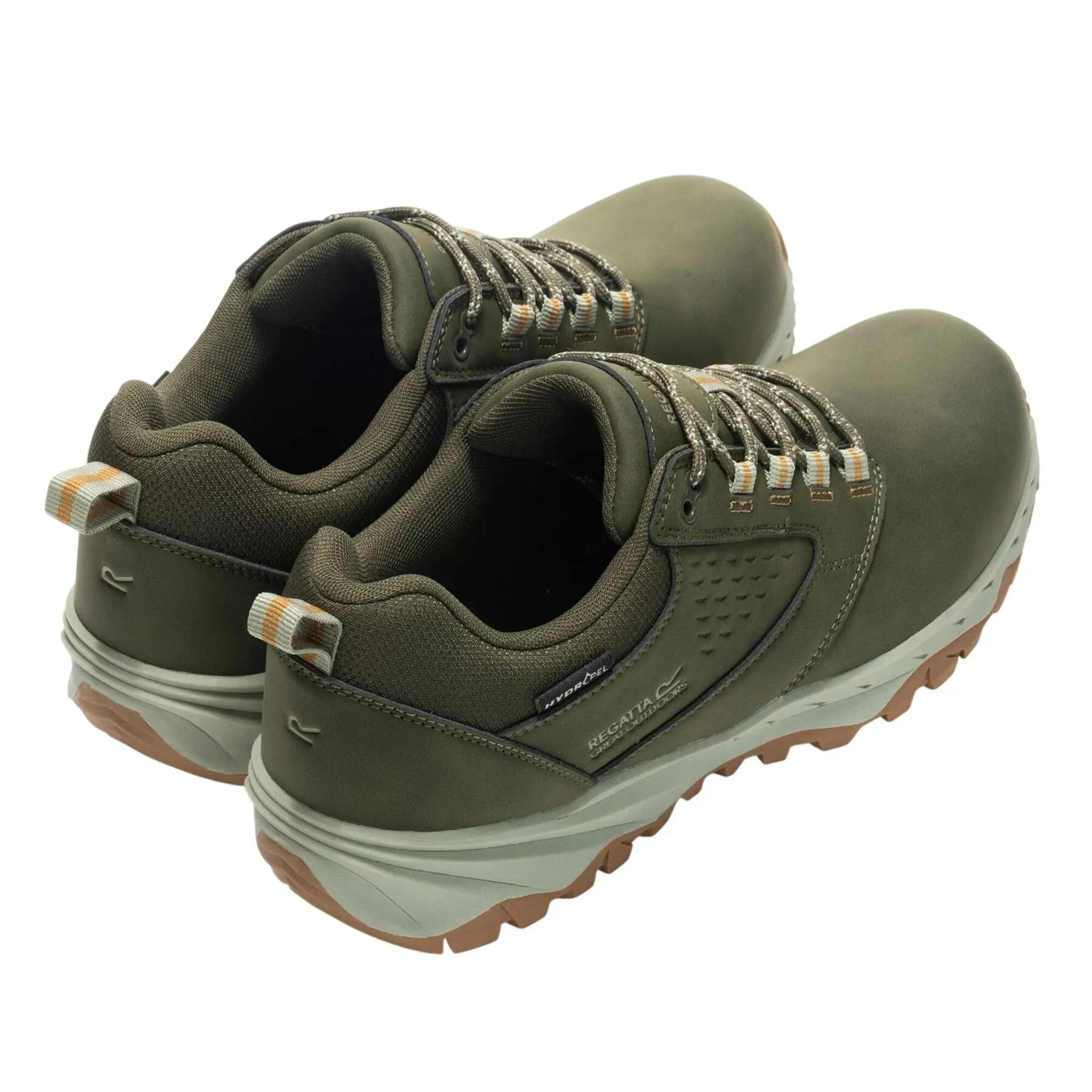 Heren Amble Waterdichte Lage Afgesneden Wandelschoenen (Donker Khaki/Bosbruin) 6/7