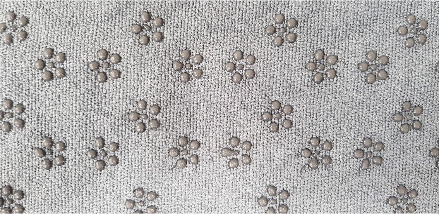 Asciugamano da yoga antiscivolo Tunturi 183x63 cm grigio 5/7