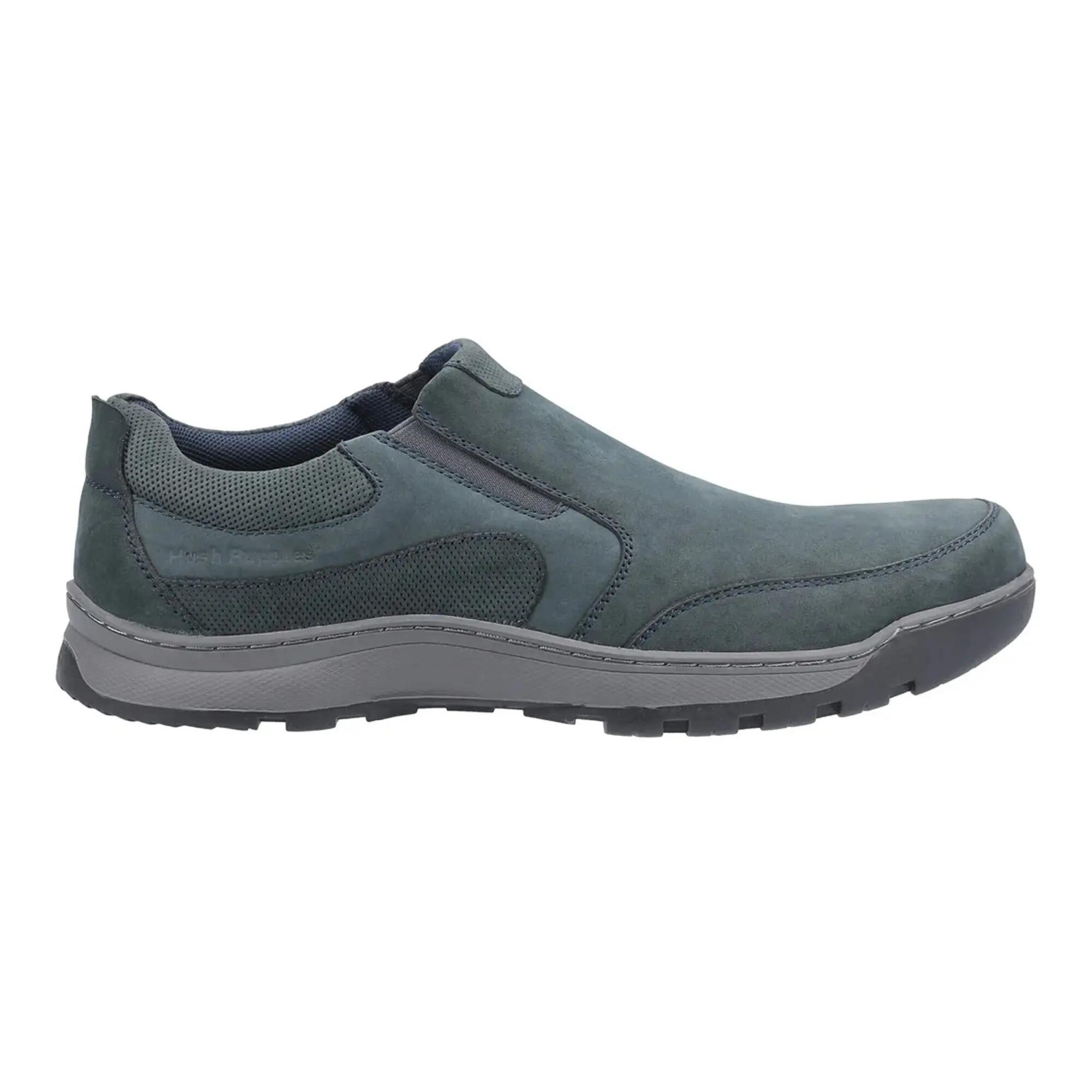 Freizeitschuhe "Jasper", Leder Herren Marineblau 3/4
