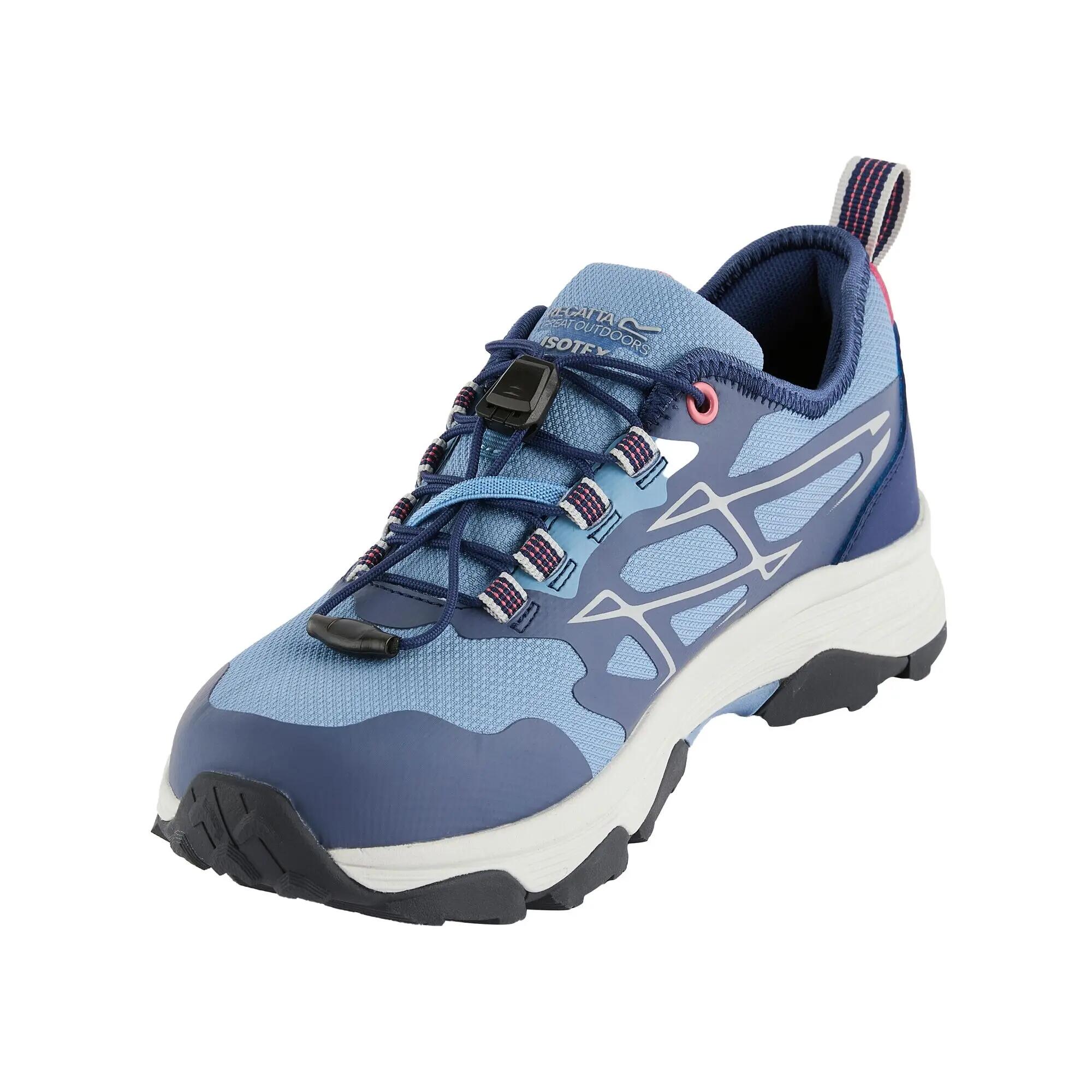 Dames Blaze II Waterdichte Trainers (Gewassen denim/viatorblauw) 7/7