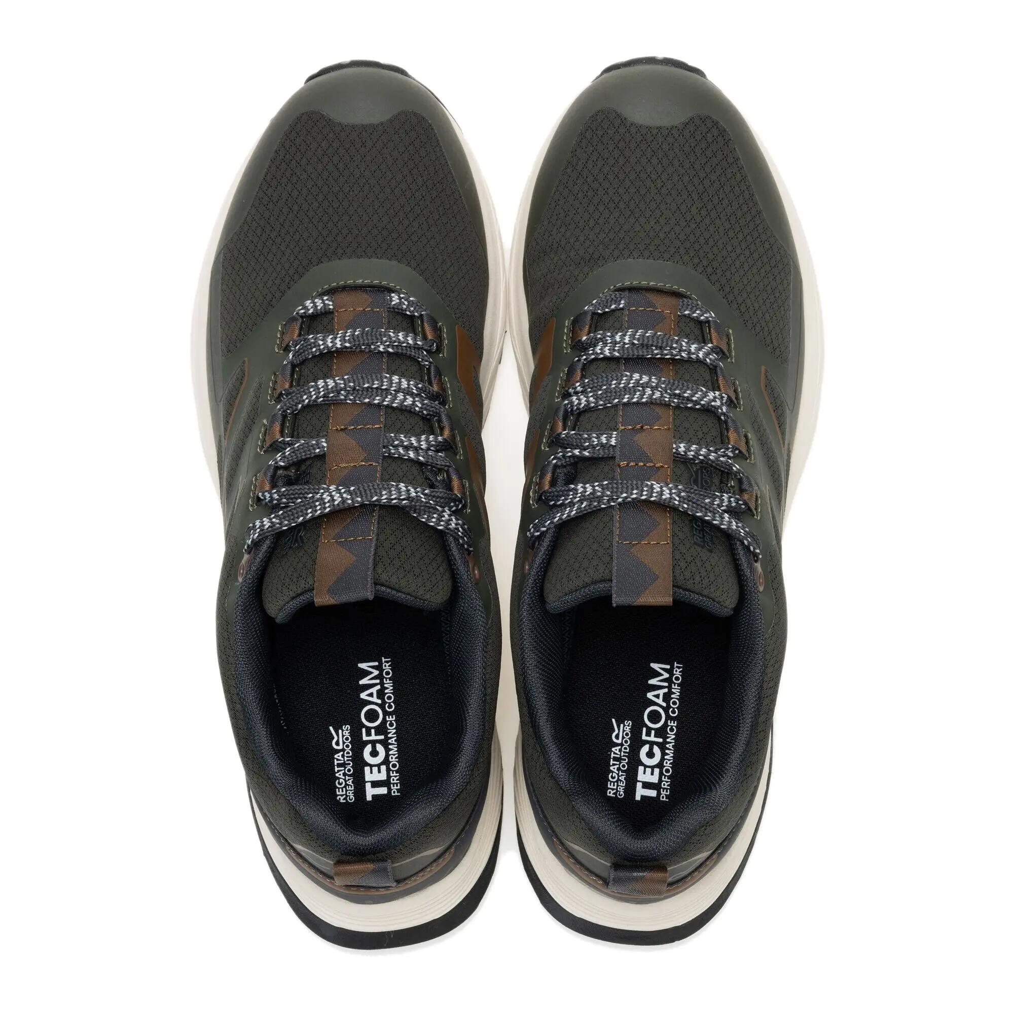 Baskets À Lacets RAVIKA Homme (Kaki Foncé / Marron) 6/7