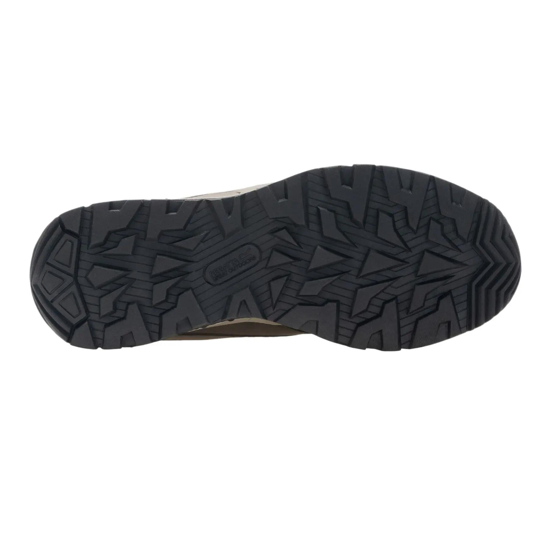 Zapatillas de Senderismo de Impermeable Amble para Hombre Turba, Tostado 6/7