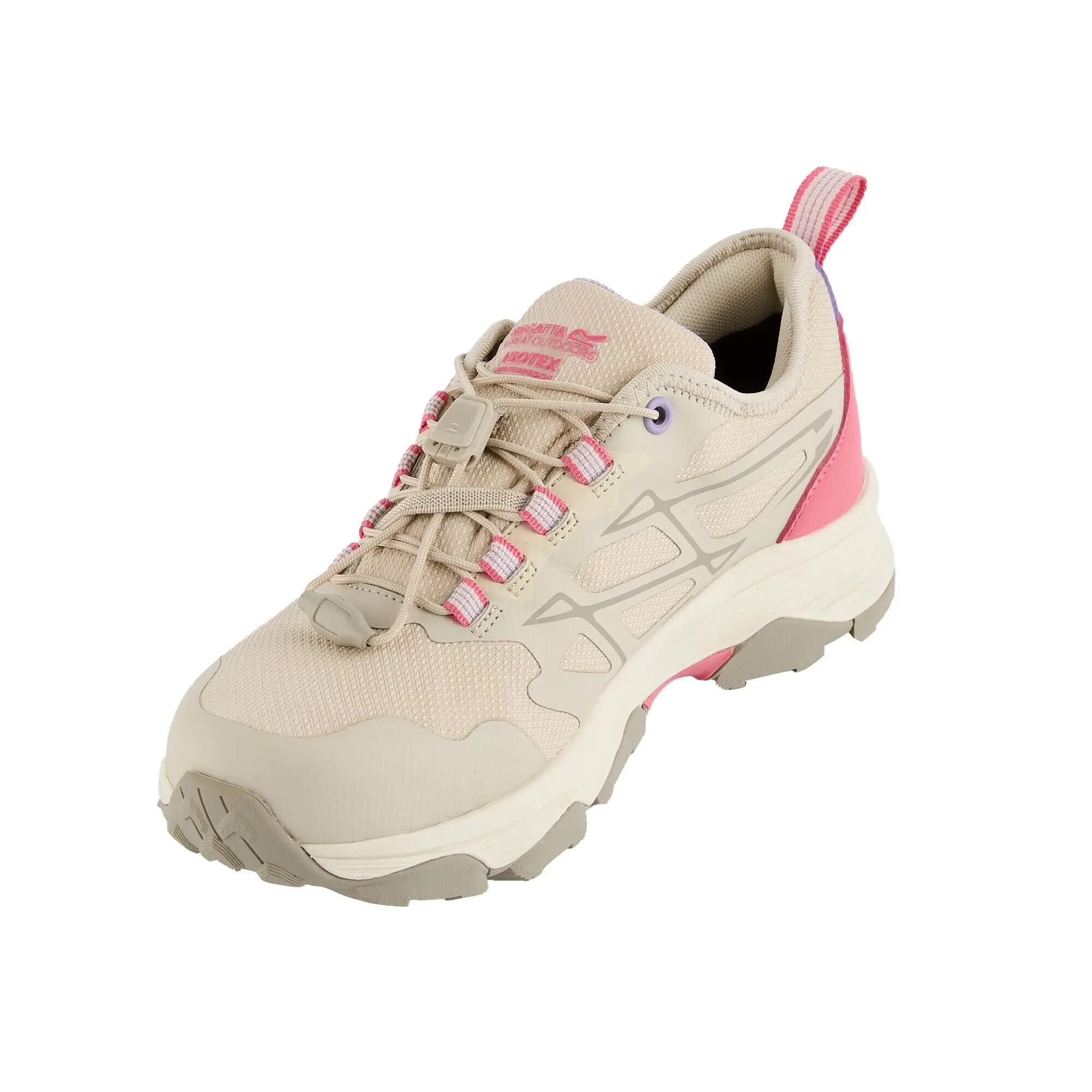 Dames Blaze II Waterdichte Trainers (Warm beige/perzikroze) 7/7