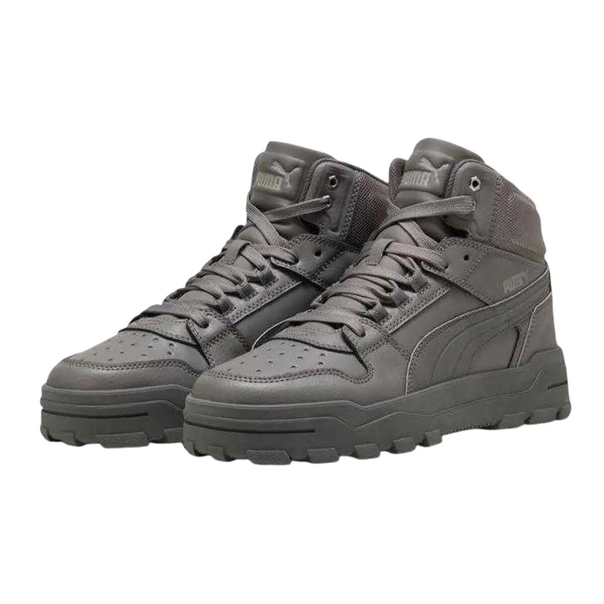 Scarpe Sportive PelleUomo Puma Rebound Abrupt Grigio 6/6