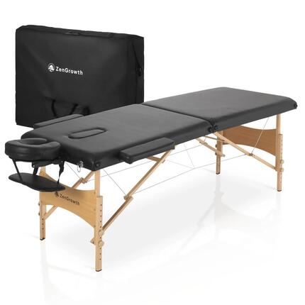 Table de massage noire - ZENGROWTH (mod. Economy)