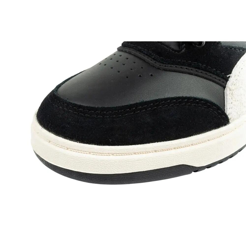 Baskets Style Petit Double COURT Femme (Noir) 7/10
