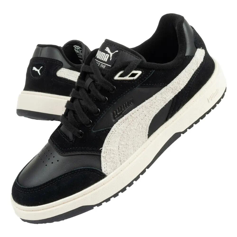 Baskets Style Petit Double COURT Femme (Noir) 6/10