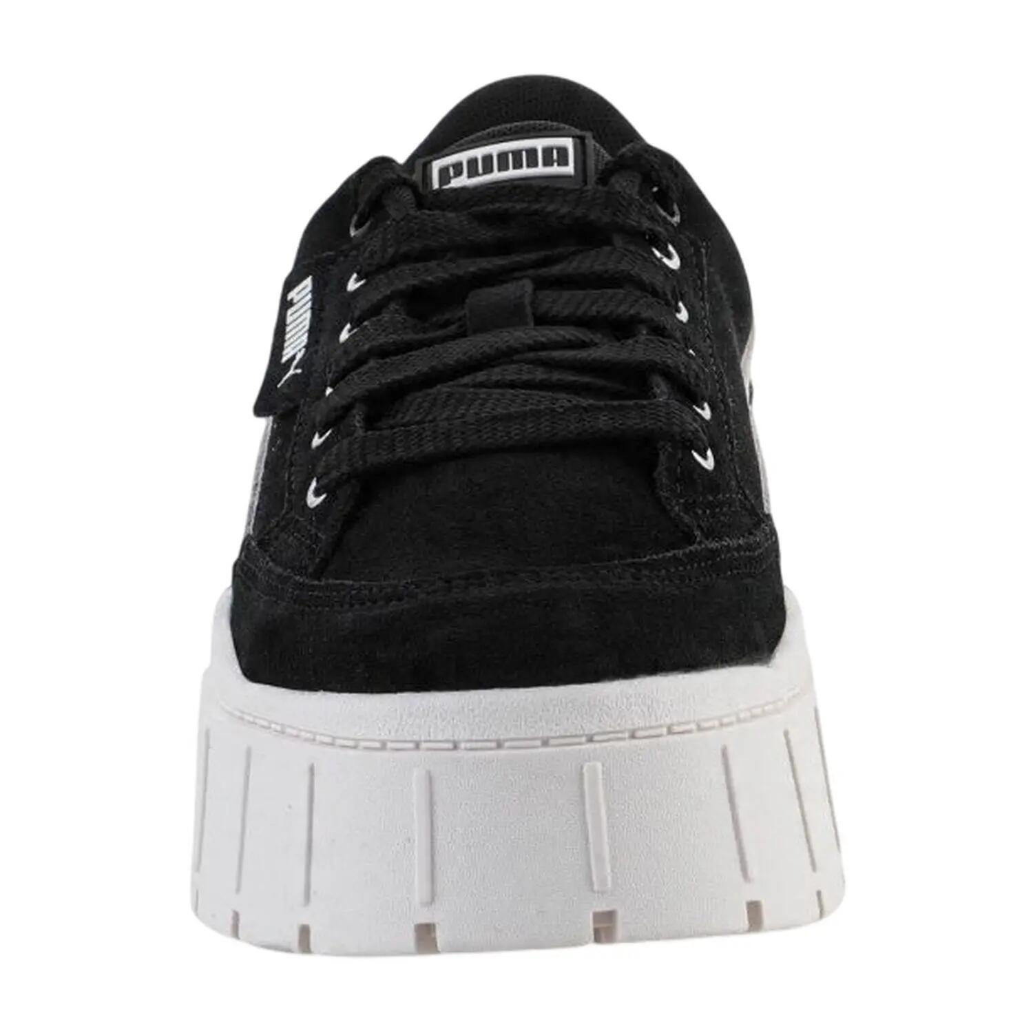Zapatillas Deportivas de Cuero Mayze Stack DC5 para Mujer Blanco 5/5