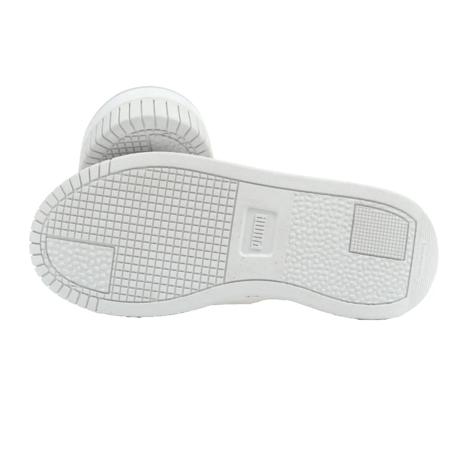 Kinderen/Kinderen Carina Leren Trainers (Wit/Roze) 5/6