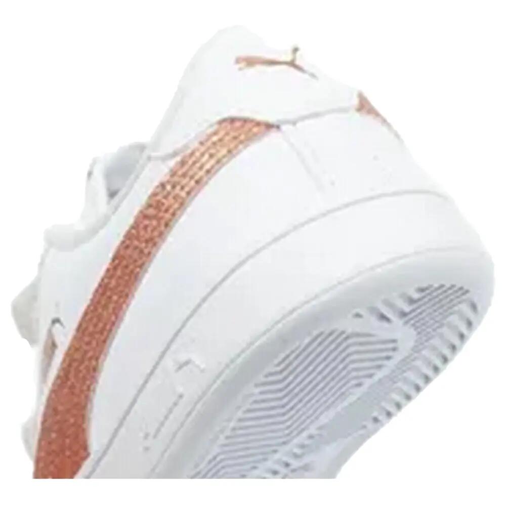 Zapatillas Deportivas de Piel Ecológica Smash para Niños/Niñas Blanco 6/10