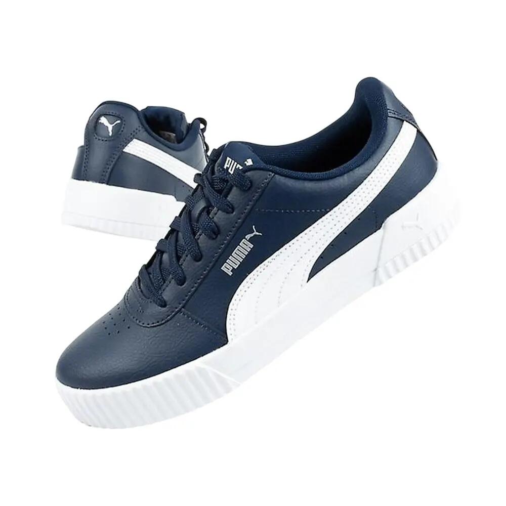 Scarpe Sportive Pelle Donna Puma Carina Blu Navy 6/10
