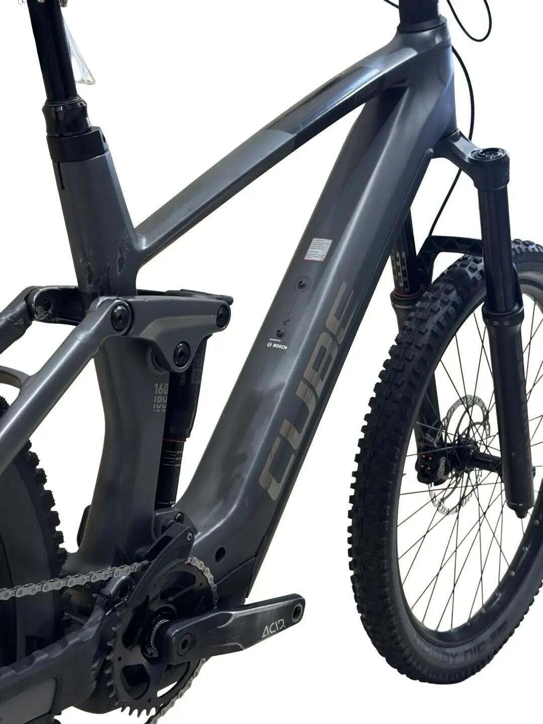 Refurbished - E-Mountainbike Cube Stereo Hybrid 160 HPC Race XT  - Zeer goed 8/11