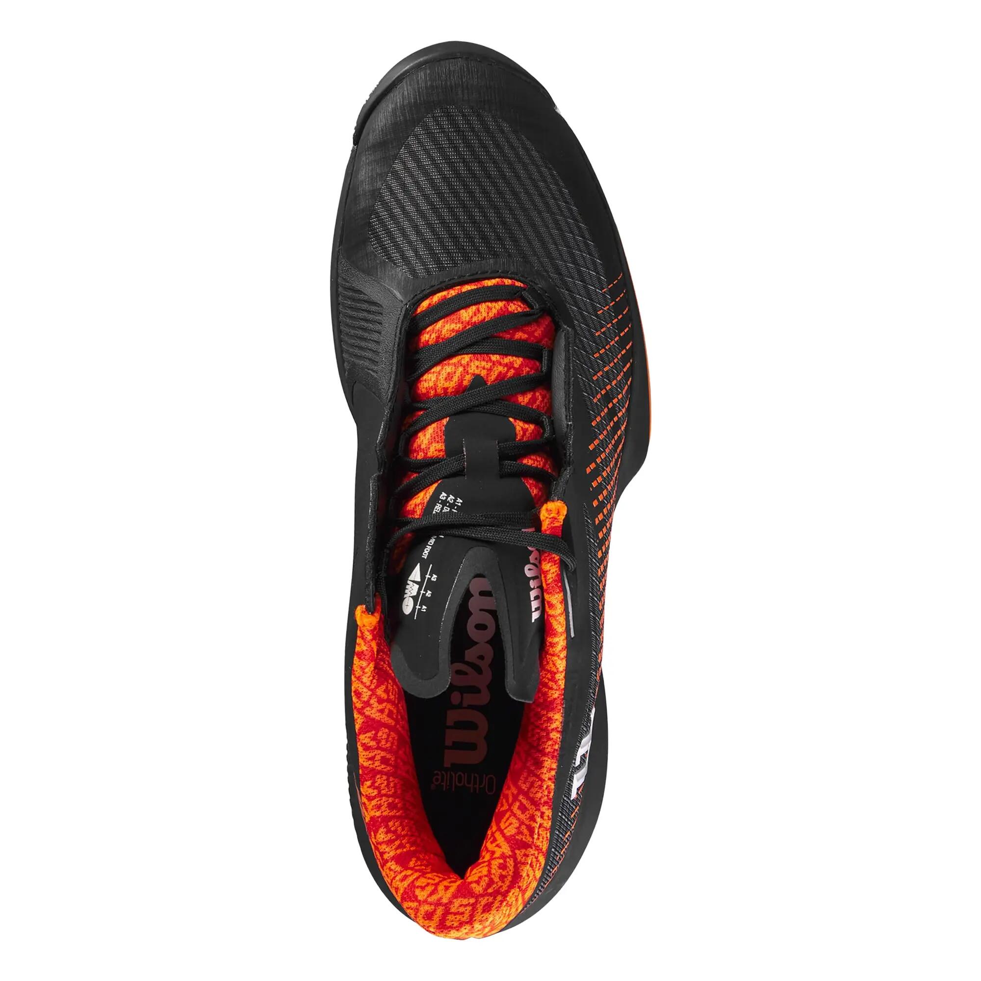 Scarpe Da TennisUomo Wilson Kaos Swift 1.5 Nero Rosso 5/6