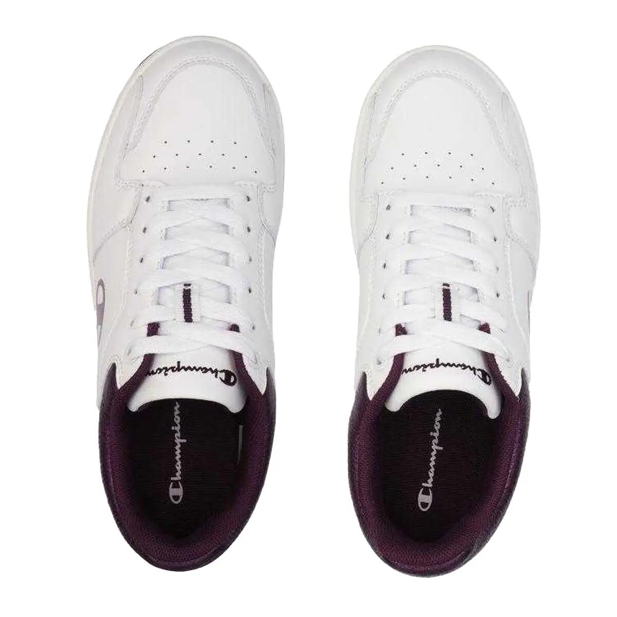 Scarpe Sportive Lamina BassoDonna Champion Bianco Rosa 5/6