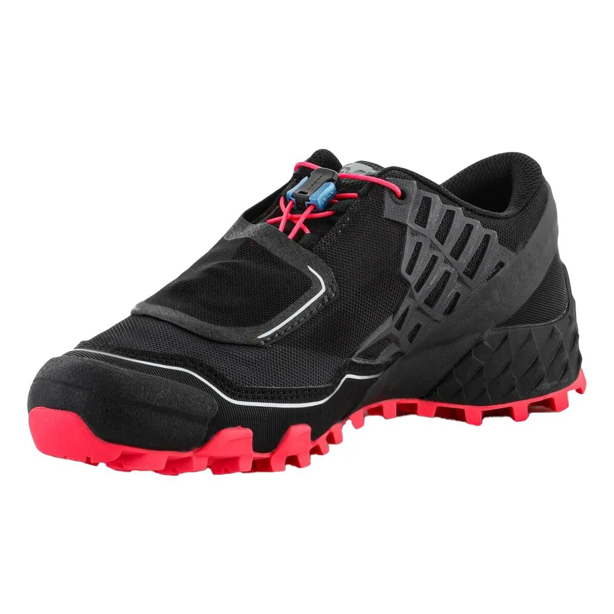Chaussures Course À Pied FELINE Femme (Noir / Rose) 6/6
