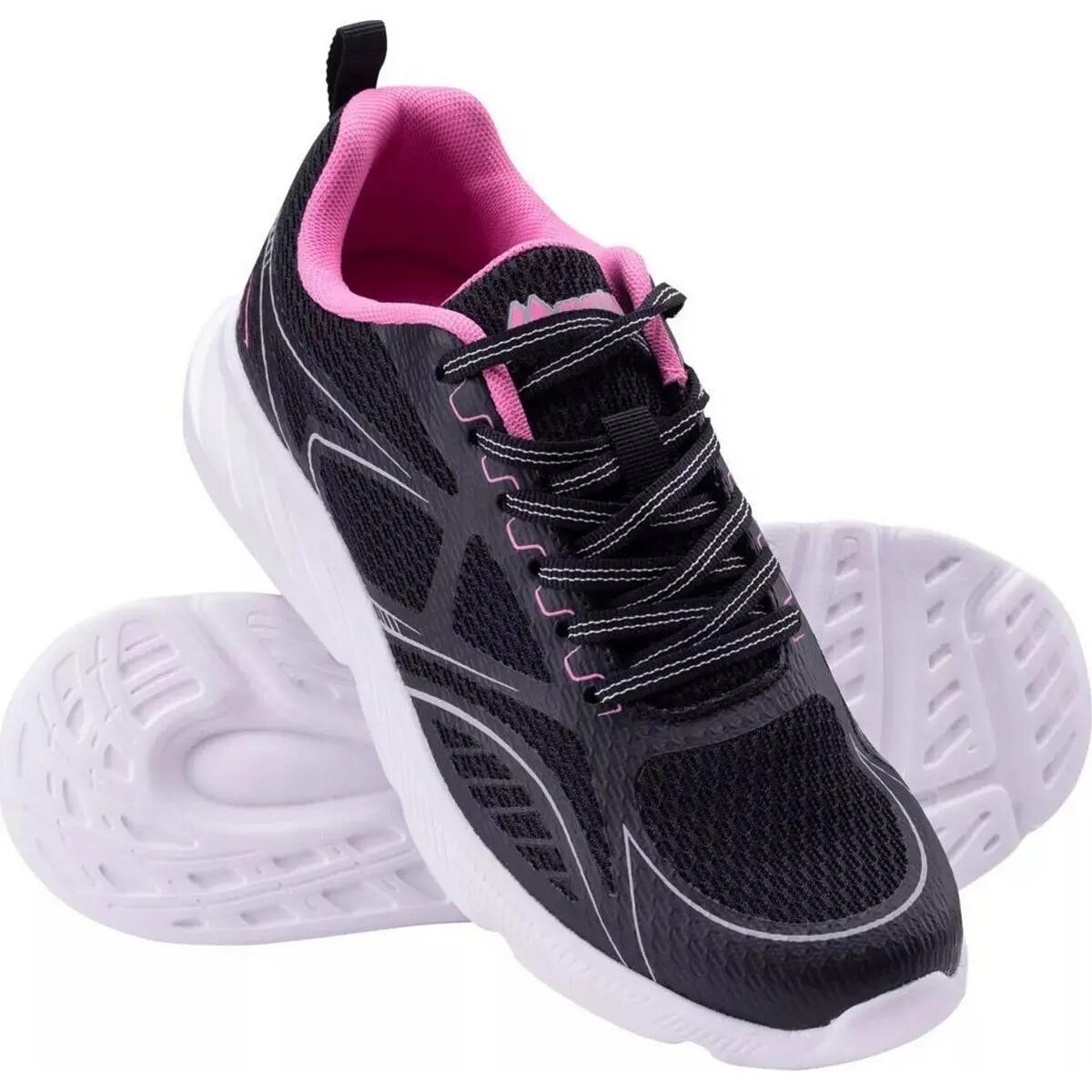 Baskets RUNIE Femme (Noir / Rose) 6/6