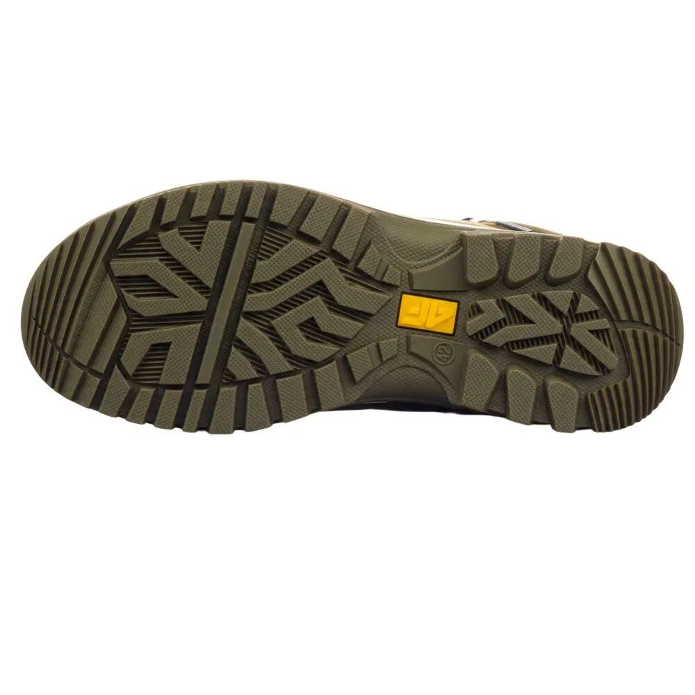 Botas de caminhada em pele H255 para homem (Verde) 6/6