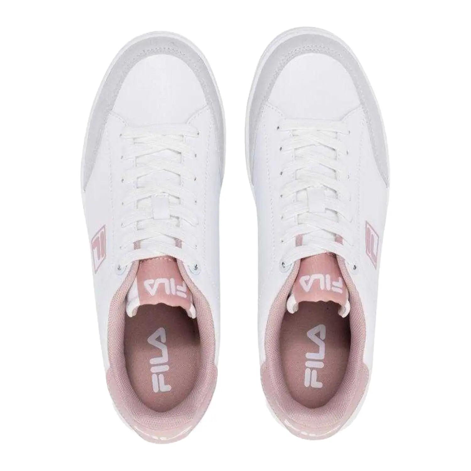 Baskets COURTBAY Femme (Blanc / Rose) 5/6