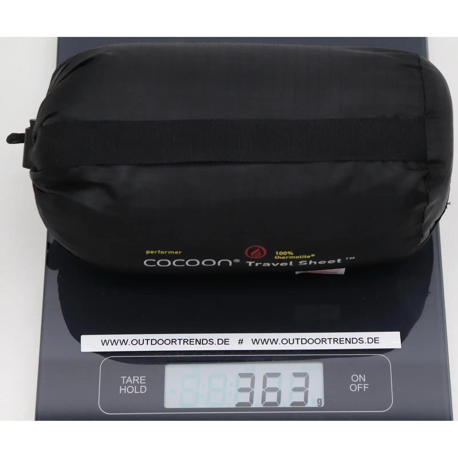 Inlett Thermolite Performer TravelSheet volcano black 3/3