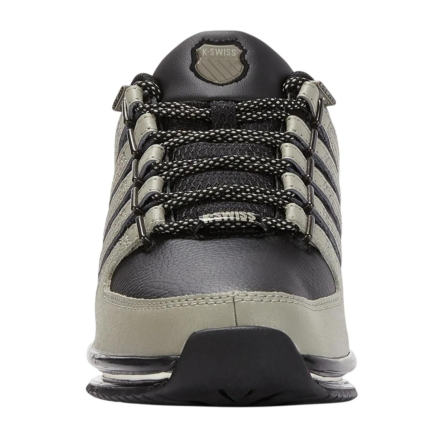 Scarpe Sportive Pelle Casual PiattaUomo K-Swiss Rinzler Beige Crema 7/7
