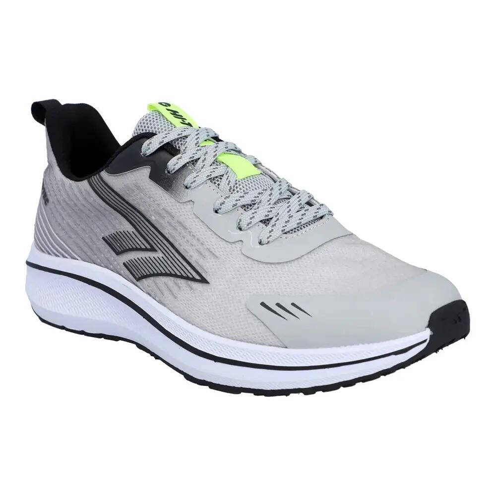 Baskets SANTORINI Homme (Gris / Noir / Vert Fluo) 6/6