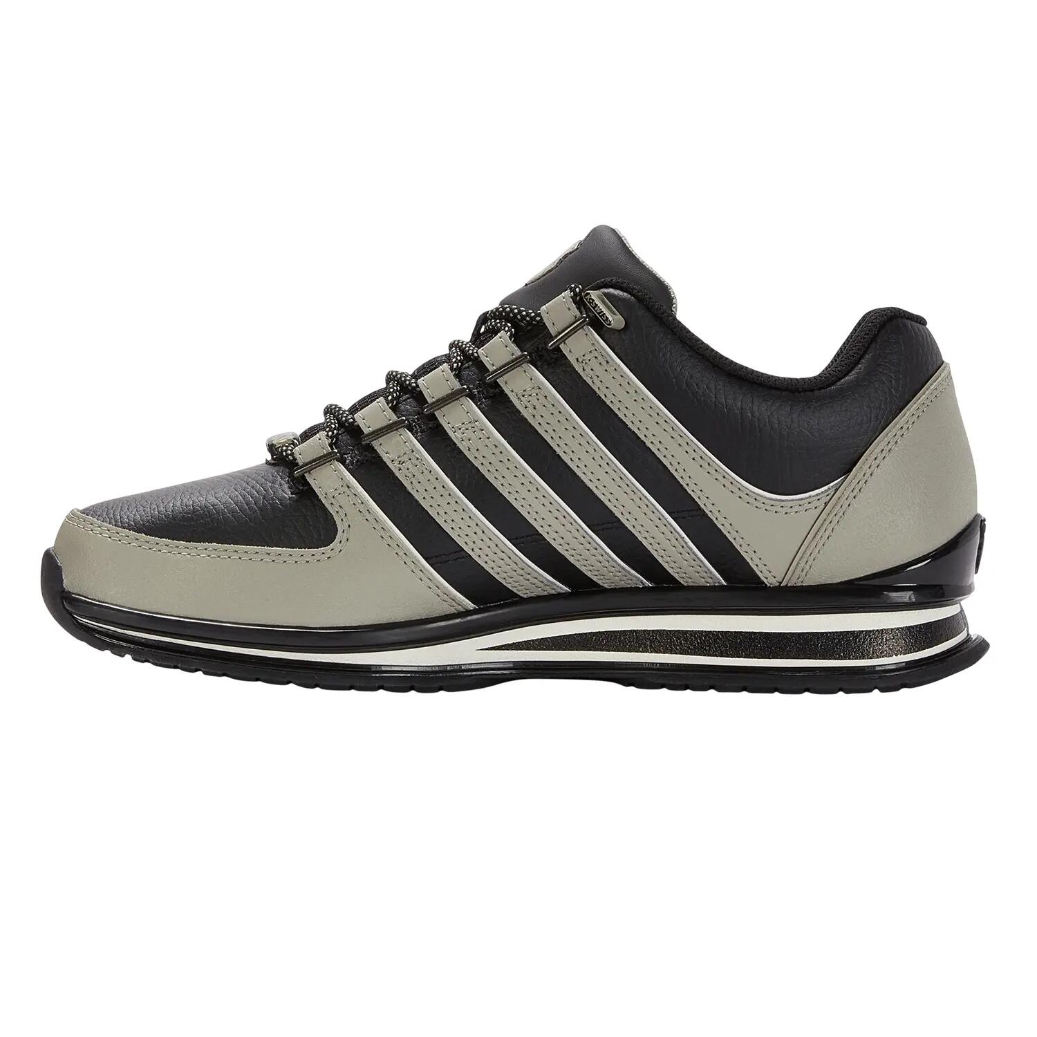 Scarpe Sportive Pelle Casual PiattaUomo K-Swiss Rinzler Beige Crema 3/7