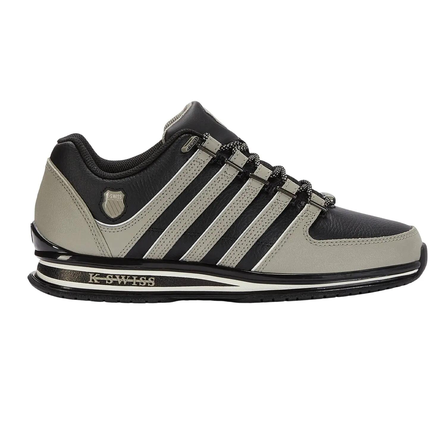 Scarpe Sportive Pelle Casual PiattaUomo K-Swiss Rinzler Beige Crema 2/7